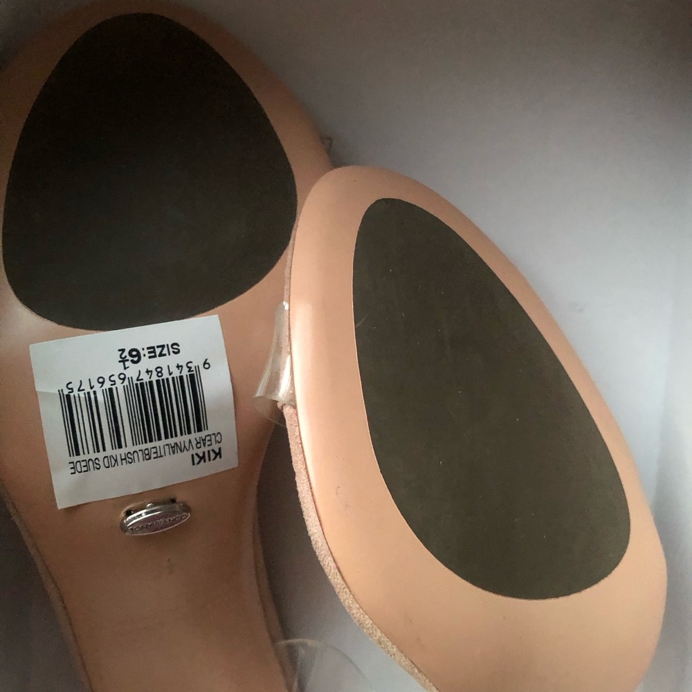 Tony Bianco Kiki Heels Sandals Clear Vinyl - Picture 8 of 9